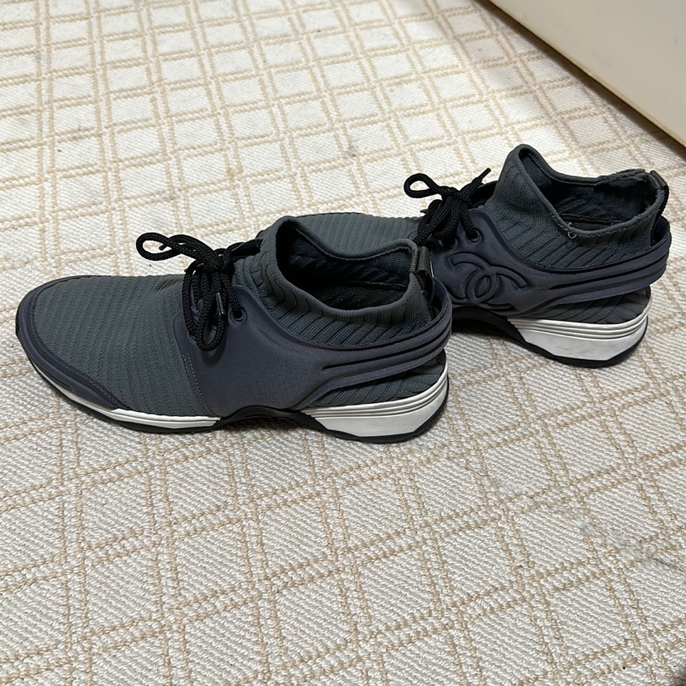 CHANEL Interlocking CC Sock Sneakers Trainers